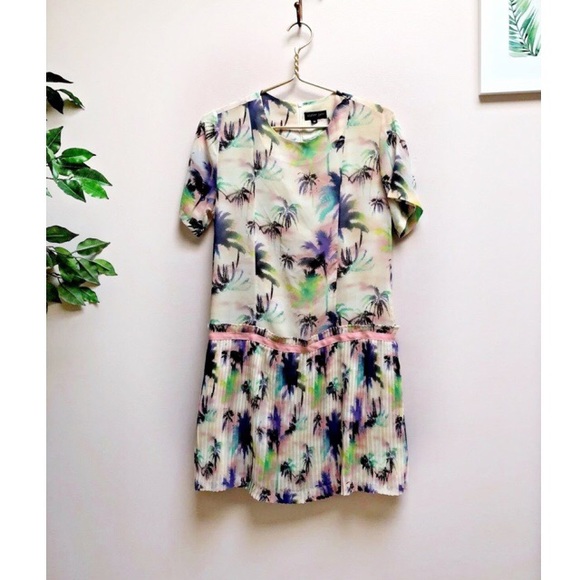 Sister Jane dress mini short palm tree par… - Picture 2 of 7